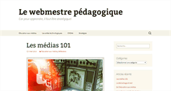 Desktop Screenshot of lewebmestrepedagogique.com
